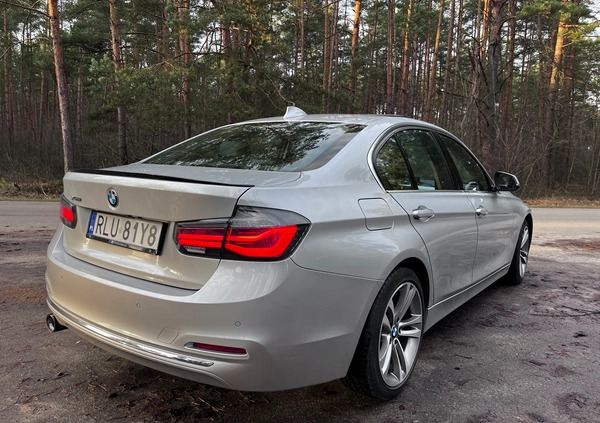 BMW Seria 3 cena 77900 przebieg: 131000, rok produkcji 2016 z Lubaczów małe 67